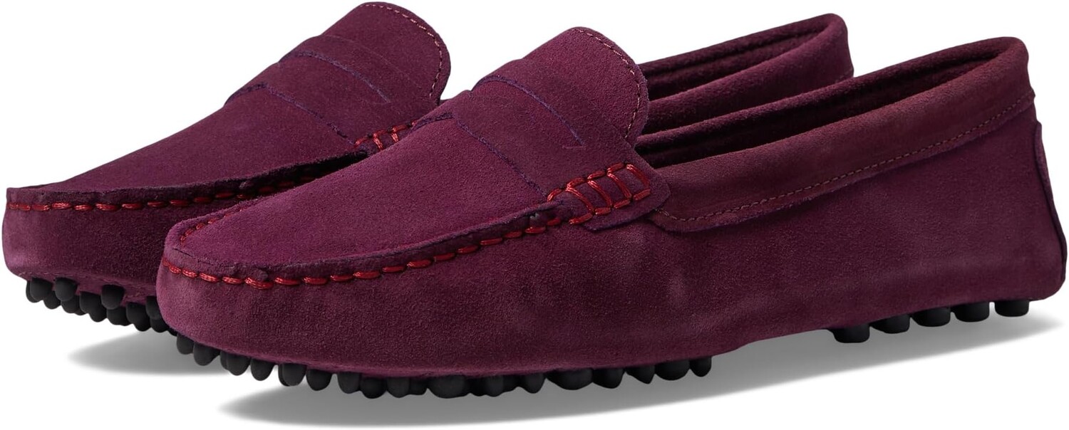 

Лоферы Massimo Matteo Suede Penny Driver, фиолетовый