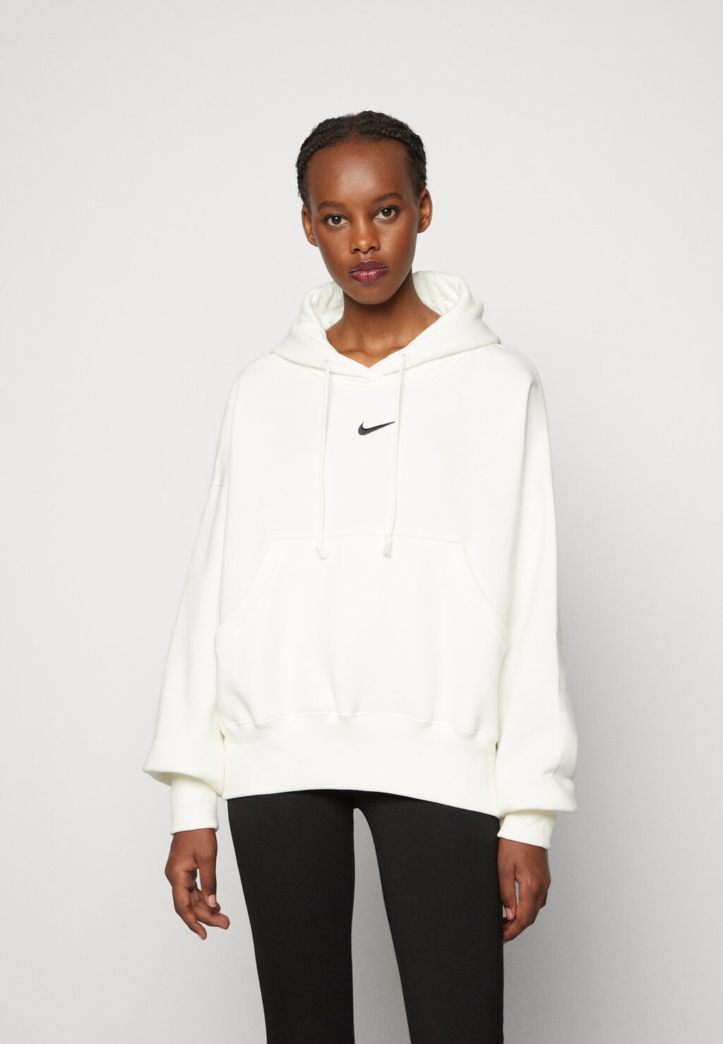 

Толстовка Nike Phoenix Fleece Pant, парус / черный, Черный;серый