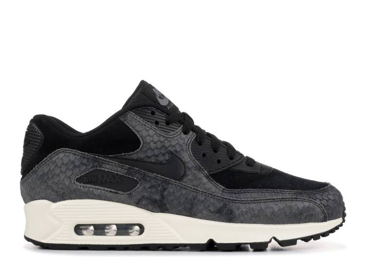 

Кроссовки Nike WMNS AIR MAX 90 PREMIUM 'BLACK', черный