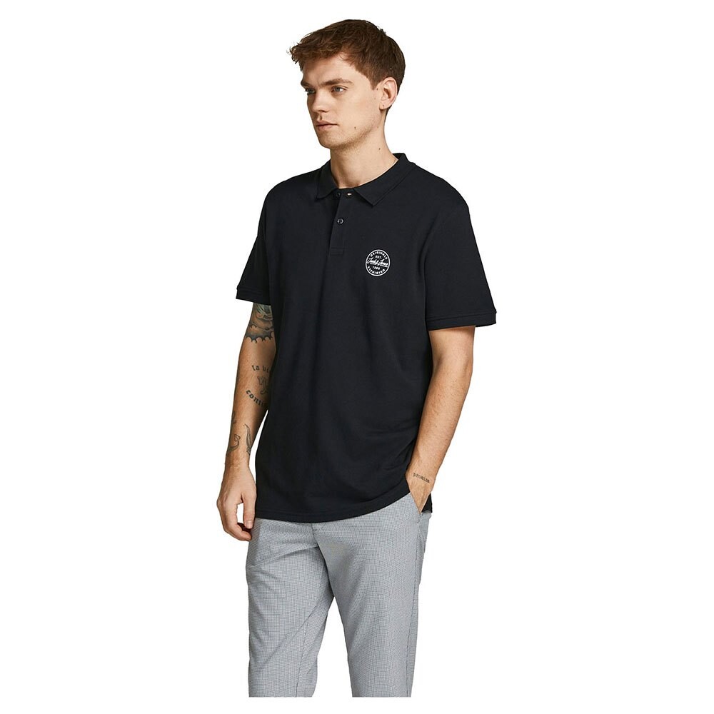 

Поло с коротким рукавом Jack & Jones Shark, черный