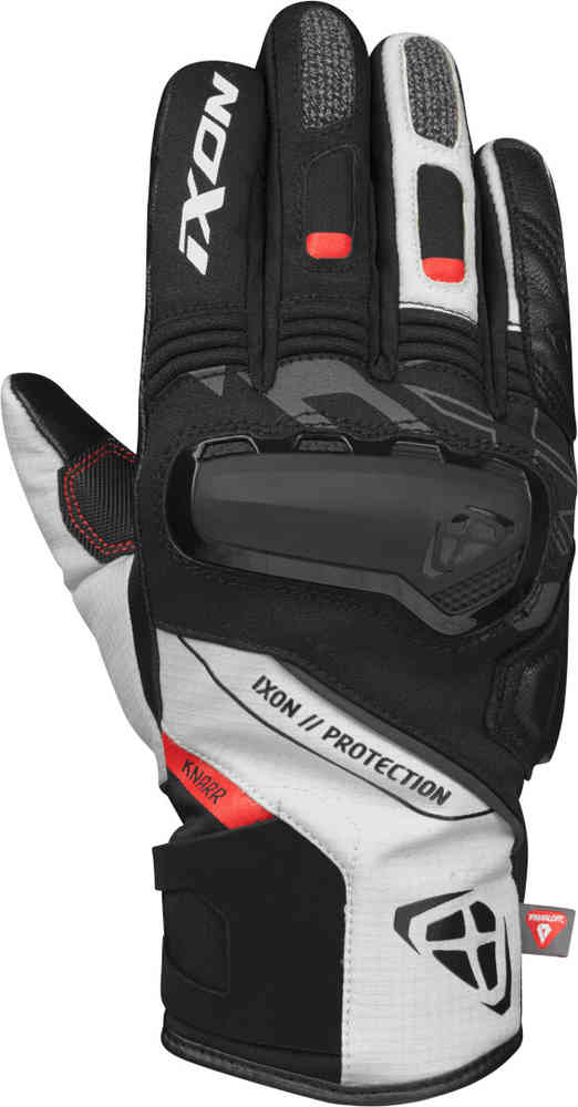 Водонепроницаемые женские зимние мотоциклетные перчатки Pro Knarr Ixon, черный/серый/красный