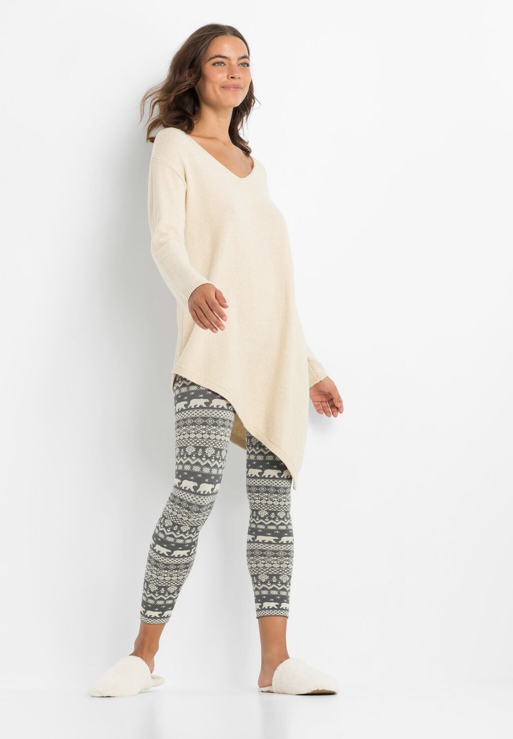 

Леггинсы Thermo bonprix, цвет grey