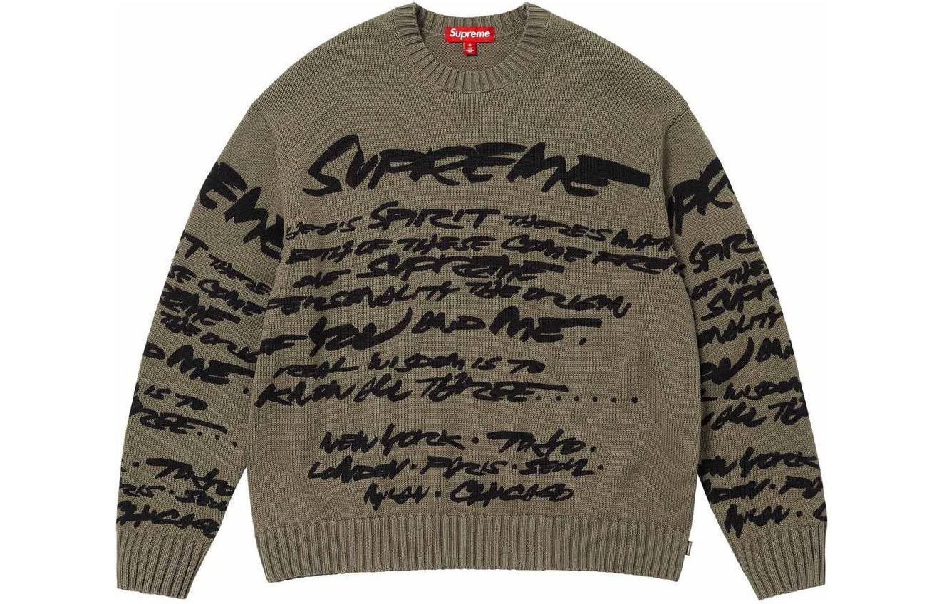 

SS24 Трикотаж унисекс Supreme, темно-синий