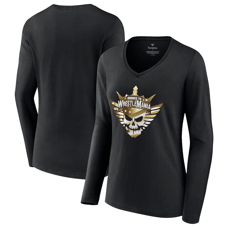 

Футболка с длинным рукавом Fanatics Branded Cody Rhodes, черный