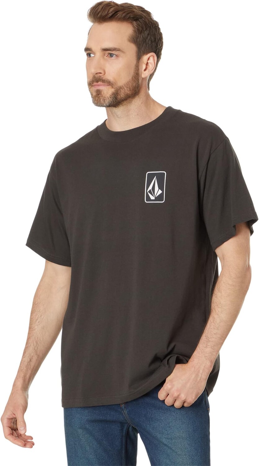

Футболка с короткими рукавами Skate Vitals Originator Volcom, цвет Vintage Black