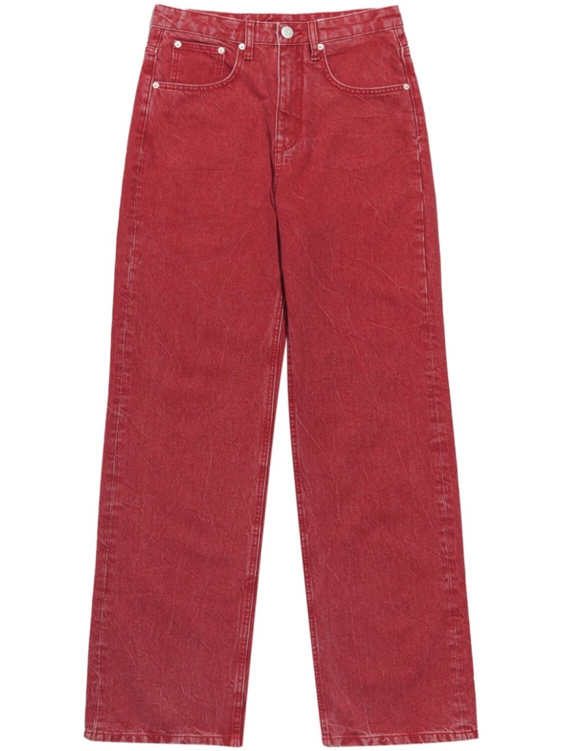 

Bimba y Lola хлопковые джинсы широкого кроя, красный
