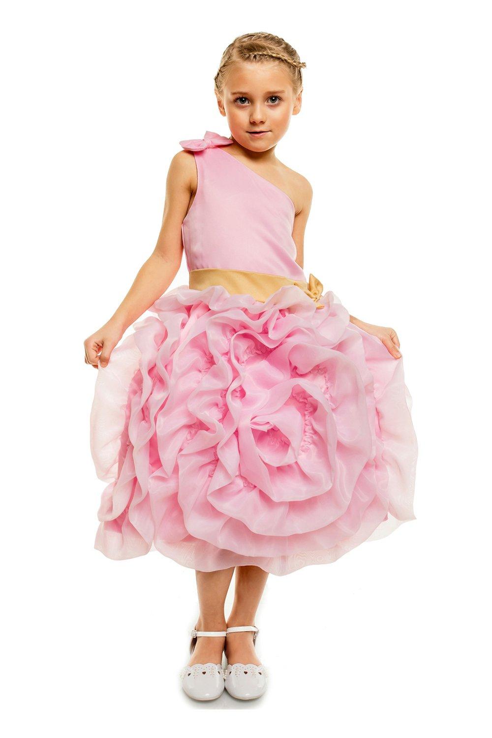 цена Вечернее платье для девочек-цветочниц Cinda, розовый