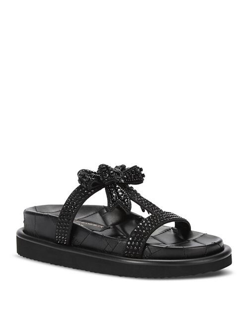 

Женские сандалии на платформе Orson Crustal Drench Bow KURT GEIGER LONDON, цвет Black