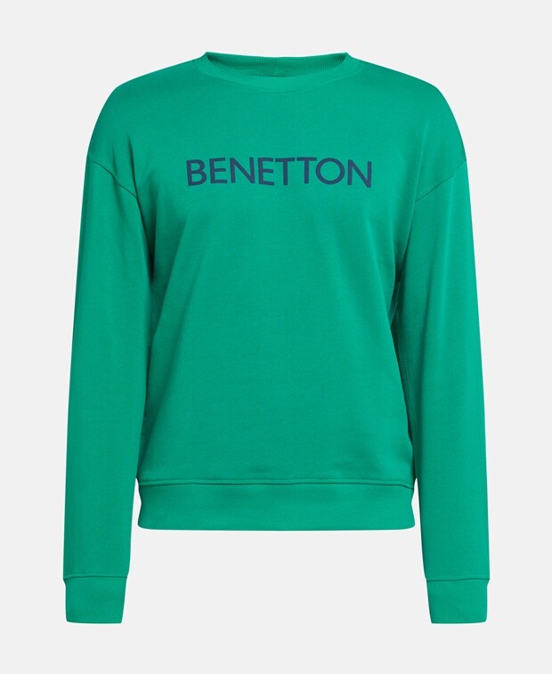 

Толстовка United Colors of Benetton, темно-зеленый
