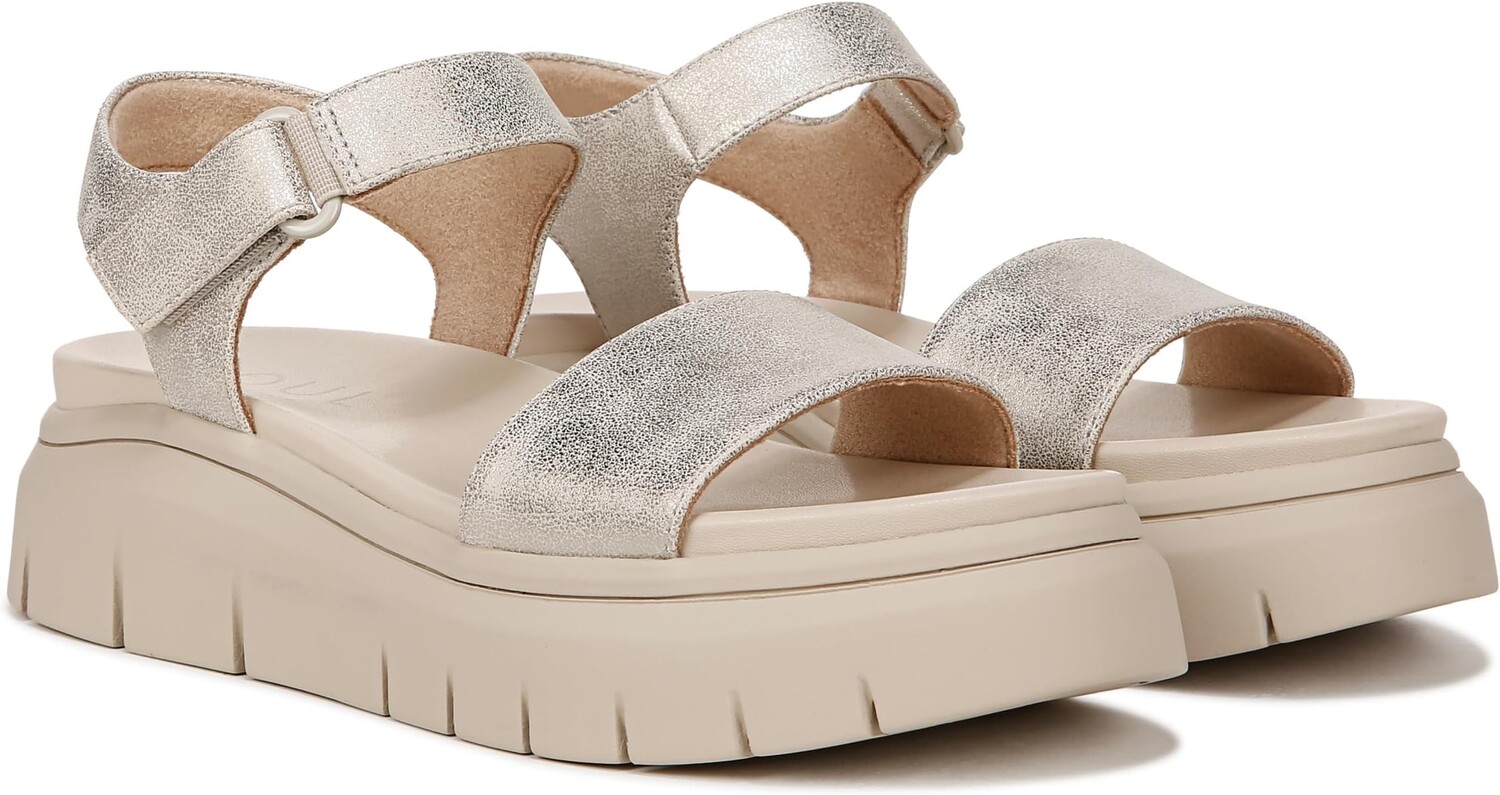 

Сандалии Naturalizer Poppi Ankle Straps, цвет Light Gold Faux Leather