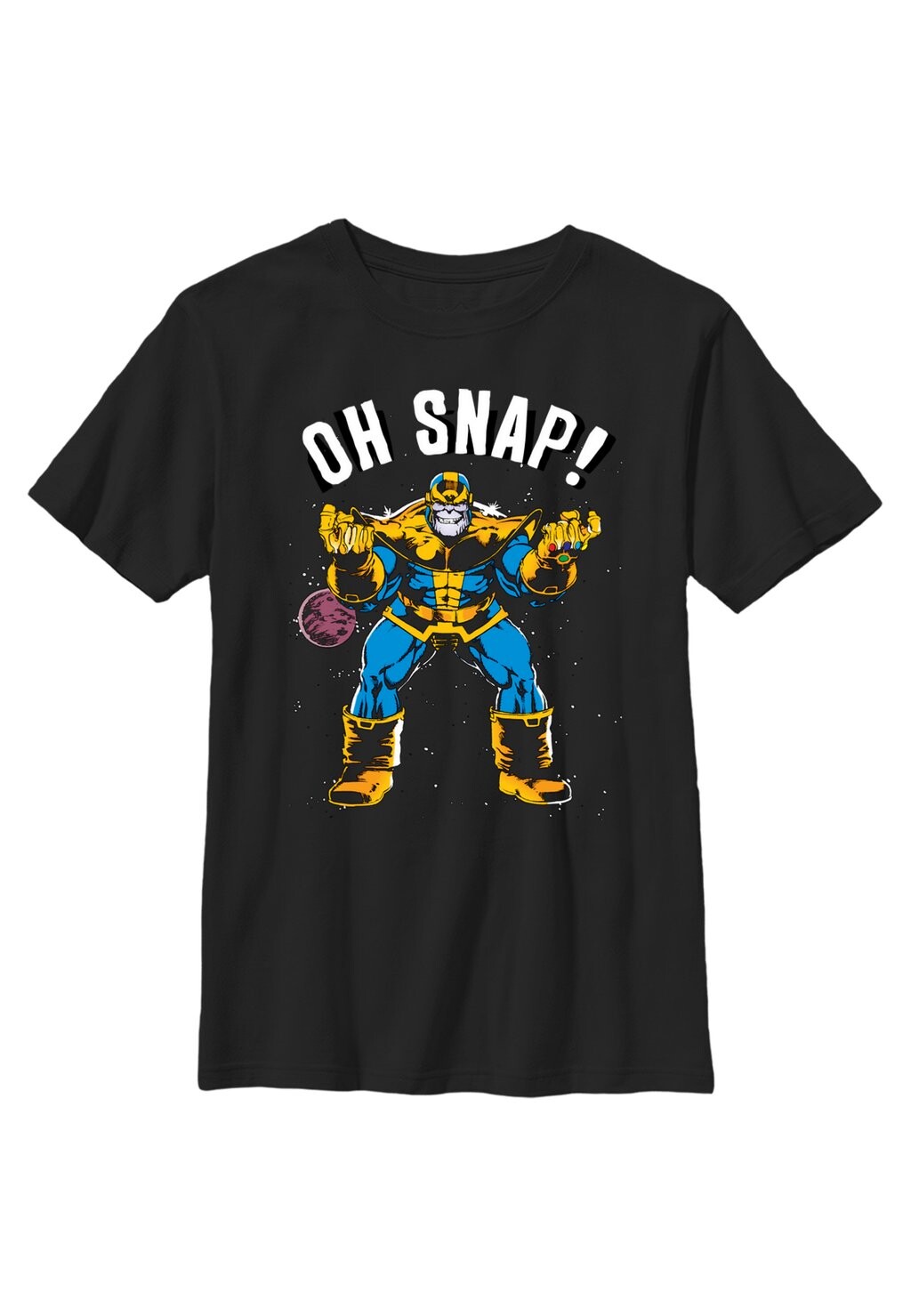 

Футболка с принтом Avengers Classic Aw Snap Marvel, черный