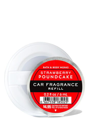 

Ароматизатор для автомобиля Strawberry Pound Cake, 0.2 fl oz / 6 mL, Bath and Body Works