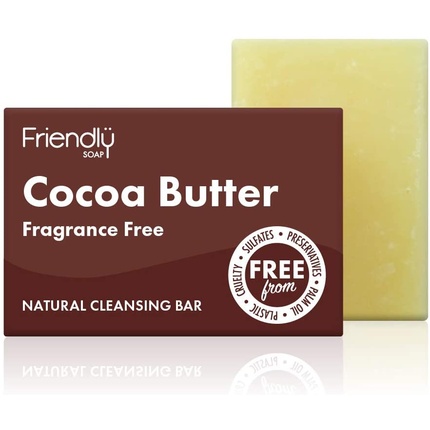 цена Мыло Friendly с натуральным маслом какао ручной работы 95г Friendly Soap