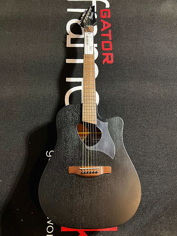 цена Акустическая гитара Ibanez ALT20WK Altstar Acoustic Electric Guitar - Weathered Black