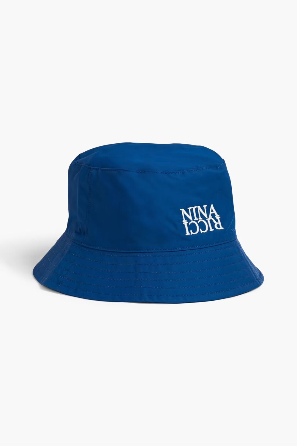 

Панама с вышивкой из ракушек Nina Ricci, синий
