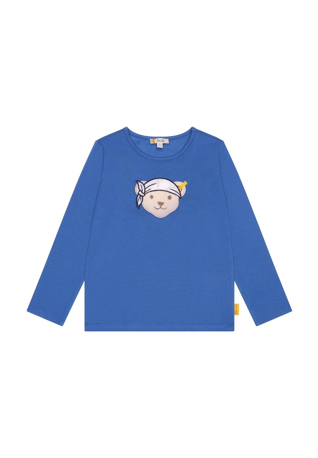 

Рубашка с длинным рукавом LANGARM HAPPY HIPPO Steiff, цвет bright cobalt