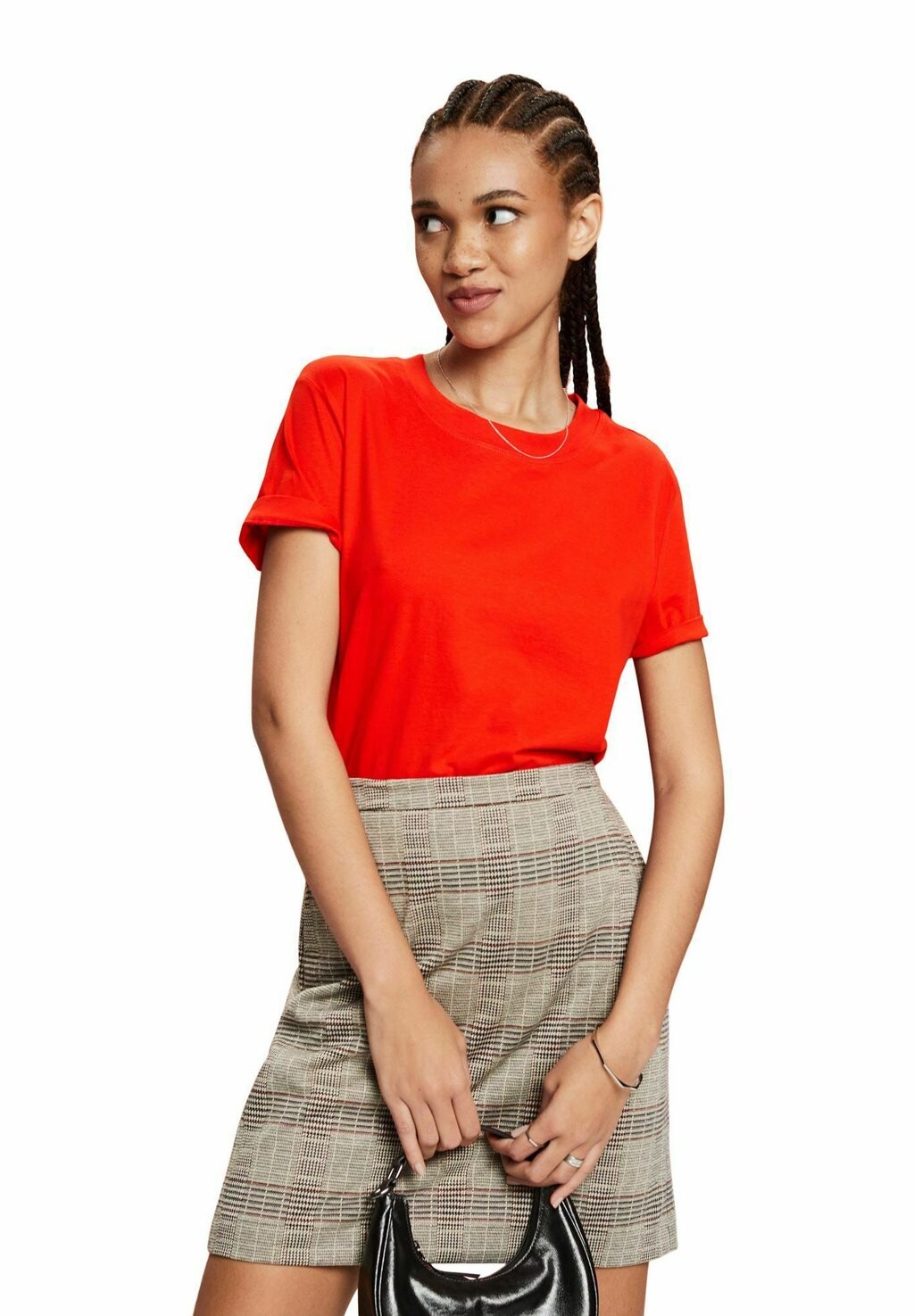 

Футболка базовая Esprit, цвет red