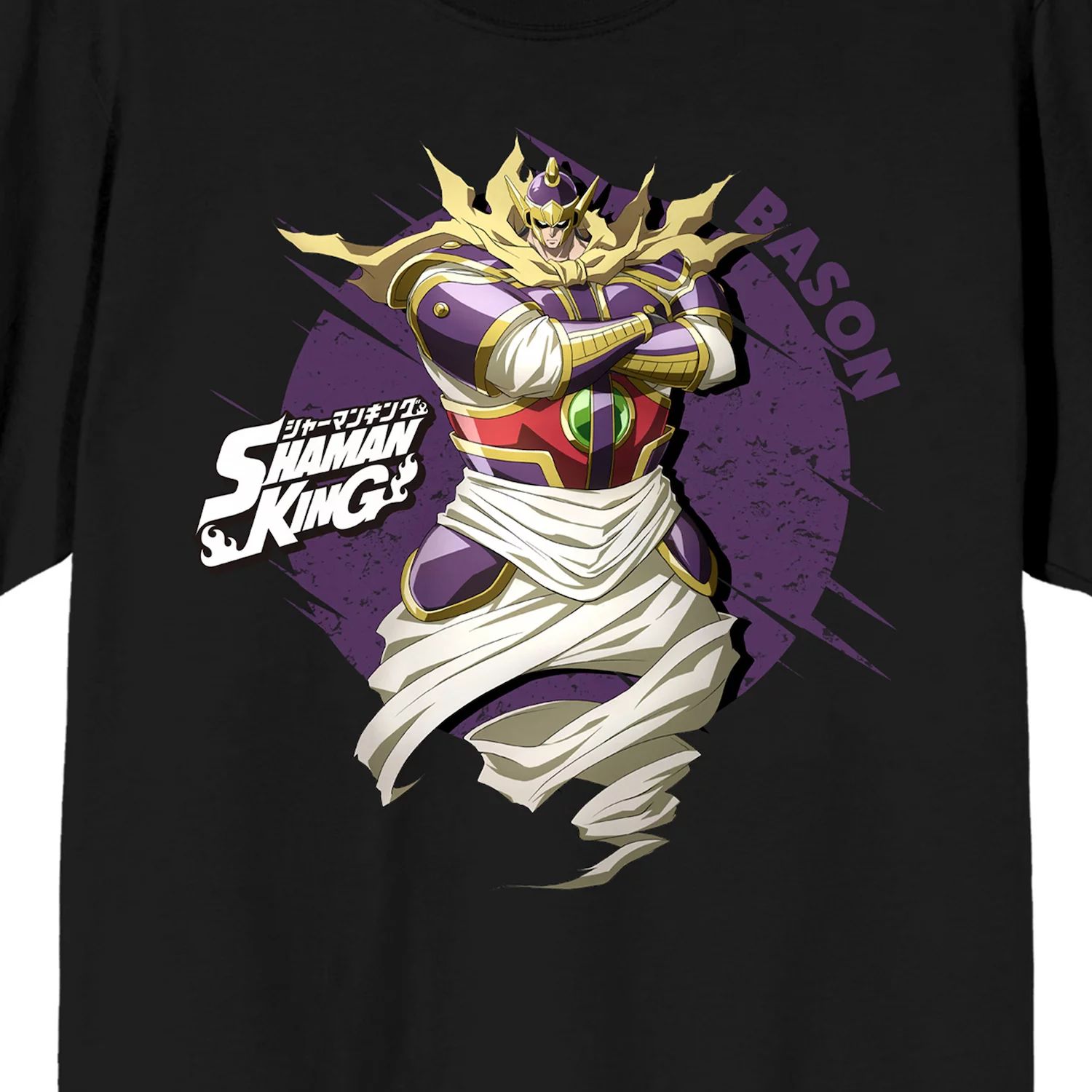 Мужская футболка Shaman King Samurai Spirit Licensed Character мужская толстовка samurai champloo mugen licensed character