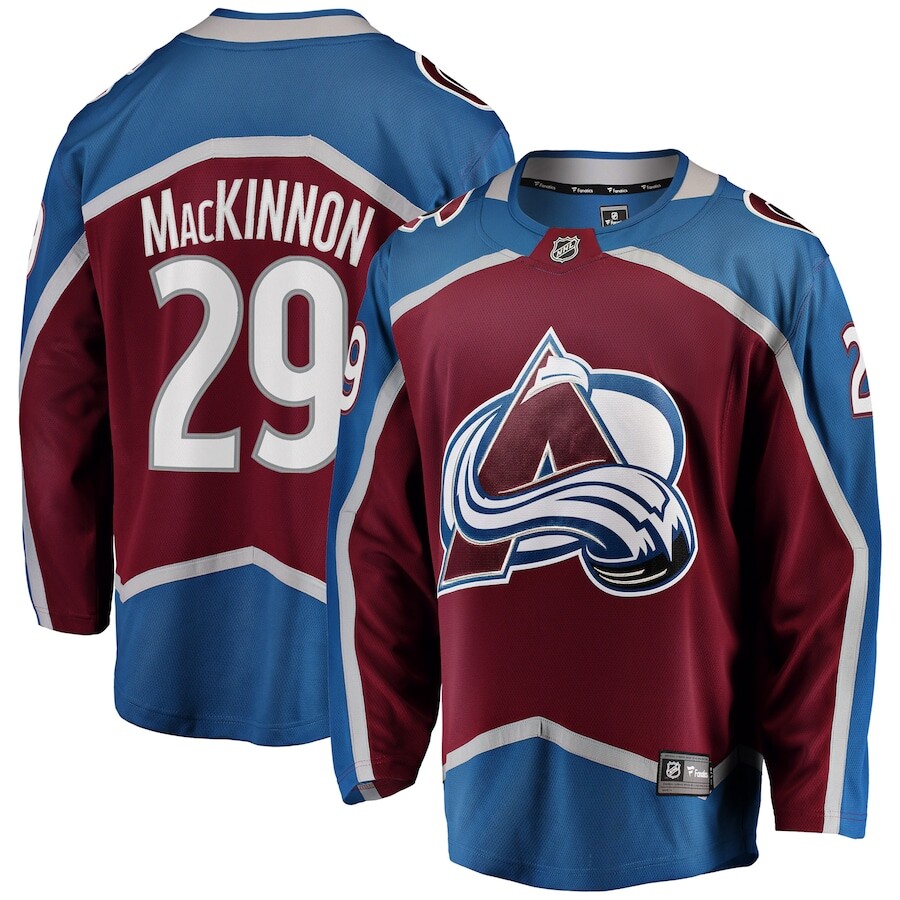 

Джерси Fanatics Branded Colorado Avalanche, бордовый