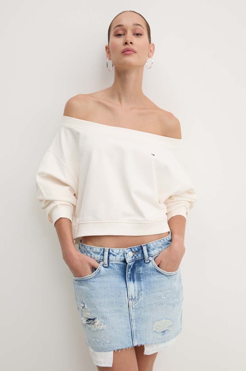 

Толстовка Tommy Jeans, бежевый