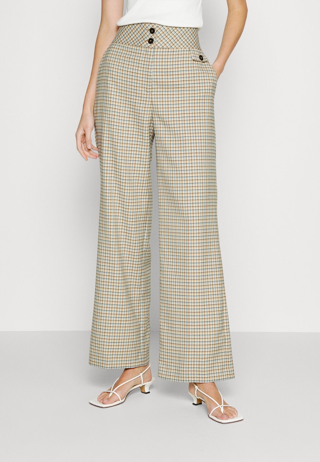 

Брюки Marc Cain, цвет beige blue