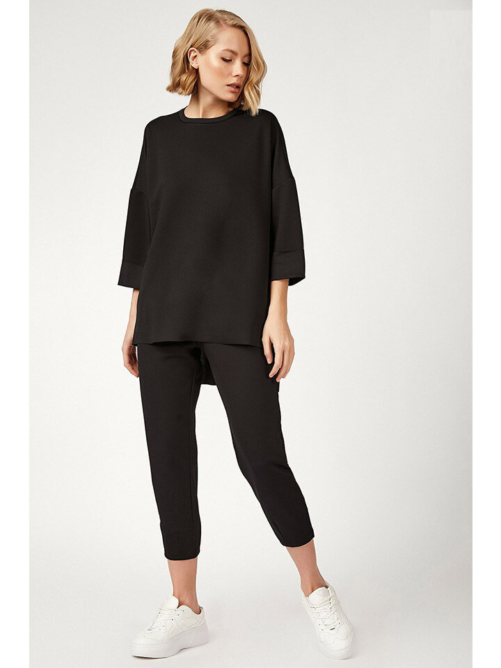 

Брюки Milan Kiss 2tlg. Outfit, черный