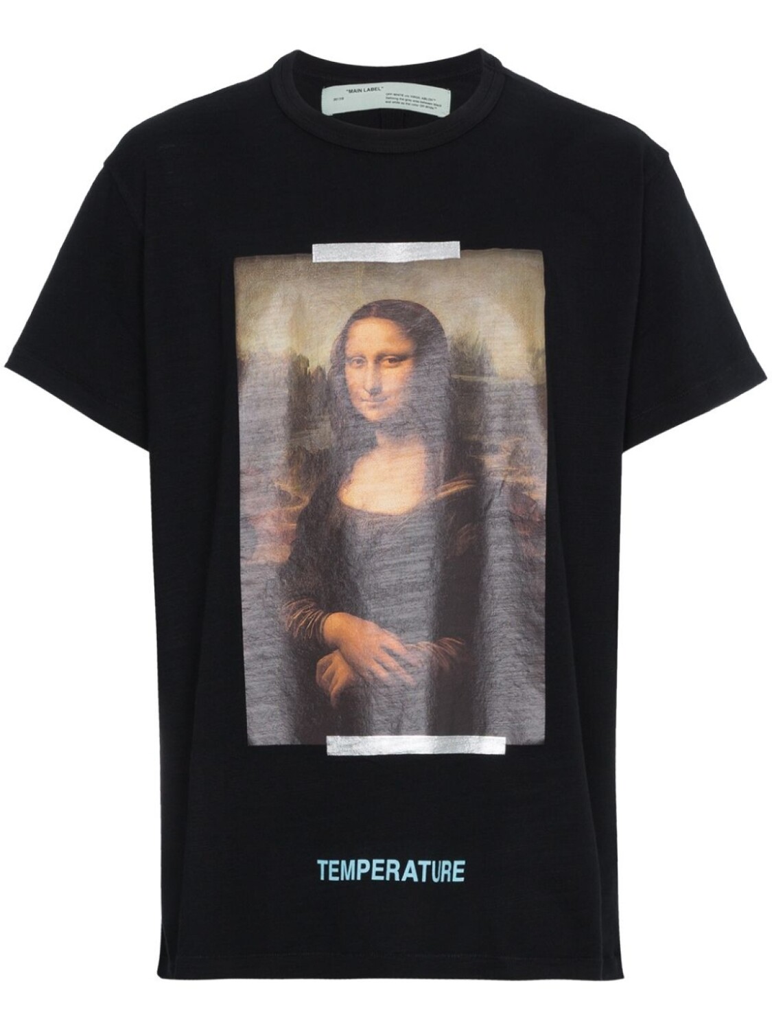 

Футболка 'Mona Lisa' Off-White, черный