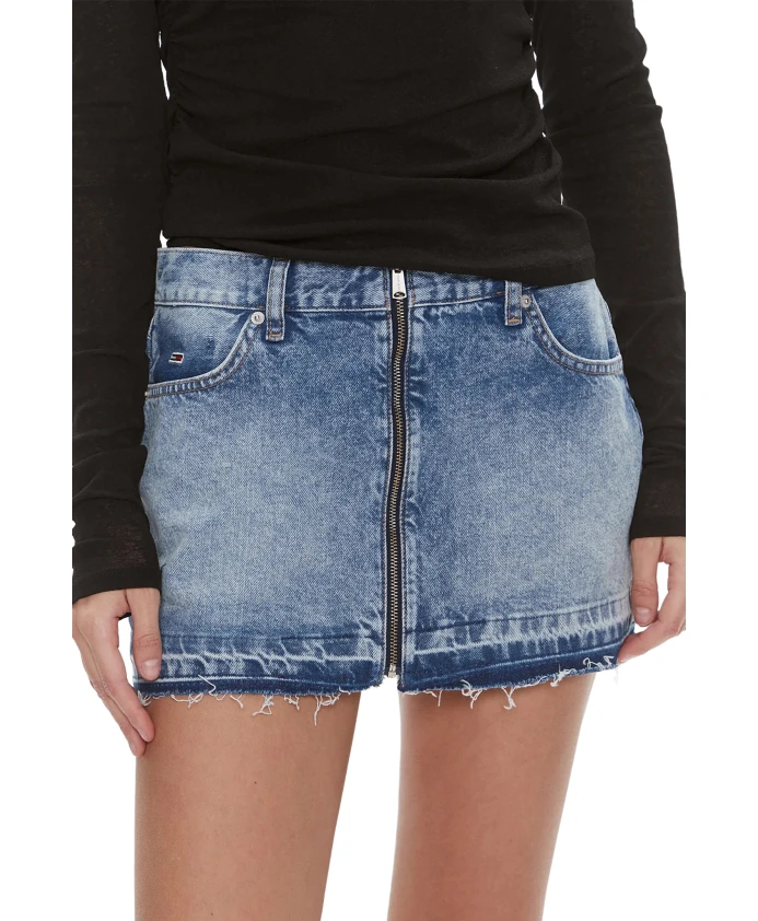 

Мини Юбка Sophie на молнии из коллекции хлопка Tommy Jeans, синий