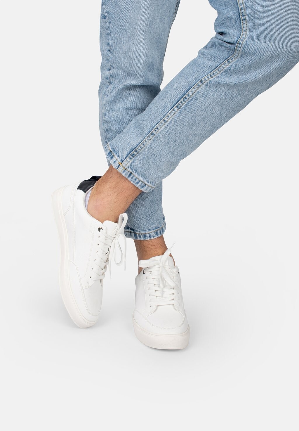 

Низкие кроссовки Levi Ps Poelman, цвет white with blue combination
