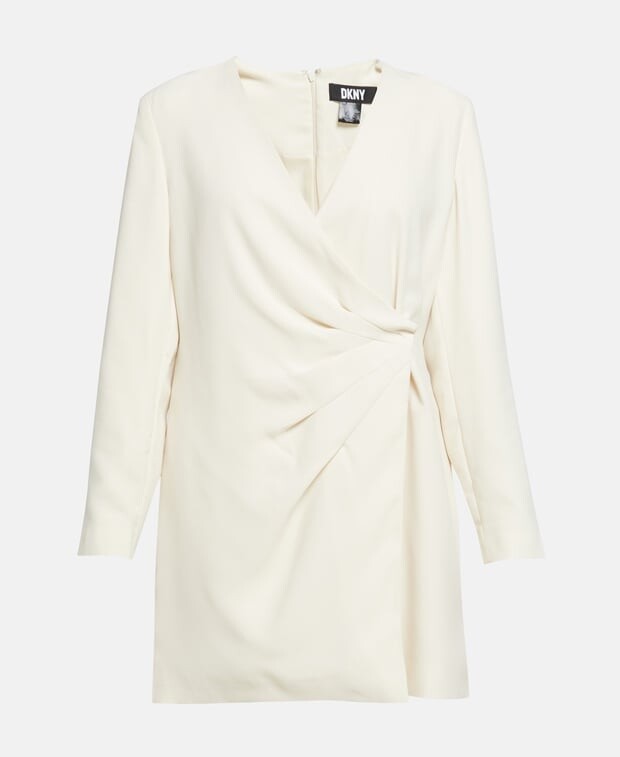

Повседневное платье DKNY, шерсть белый