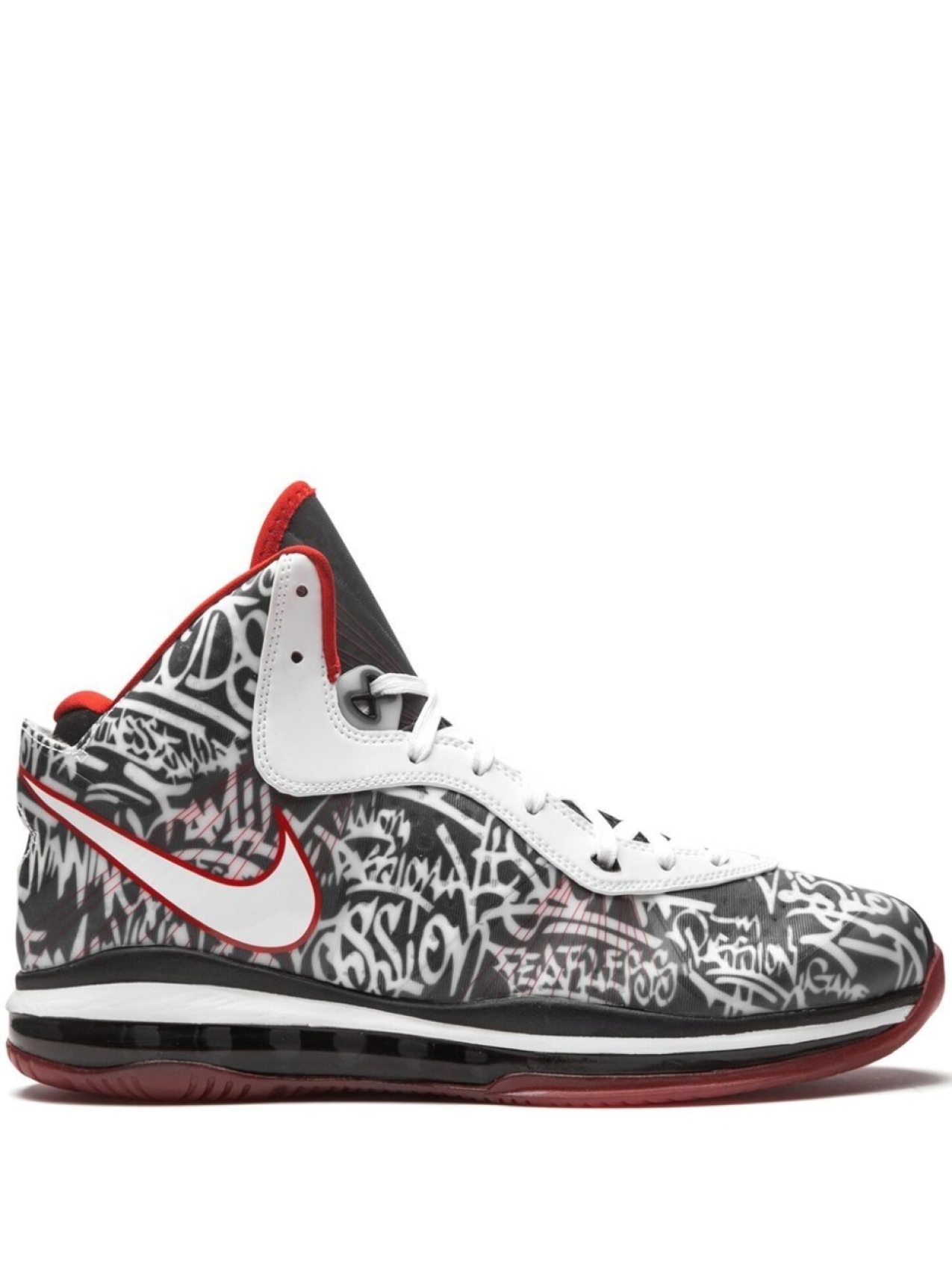 

Кроссовки Lebron VIII QS Graffiti Nike, черный