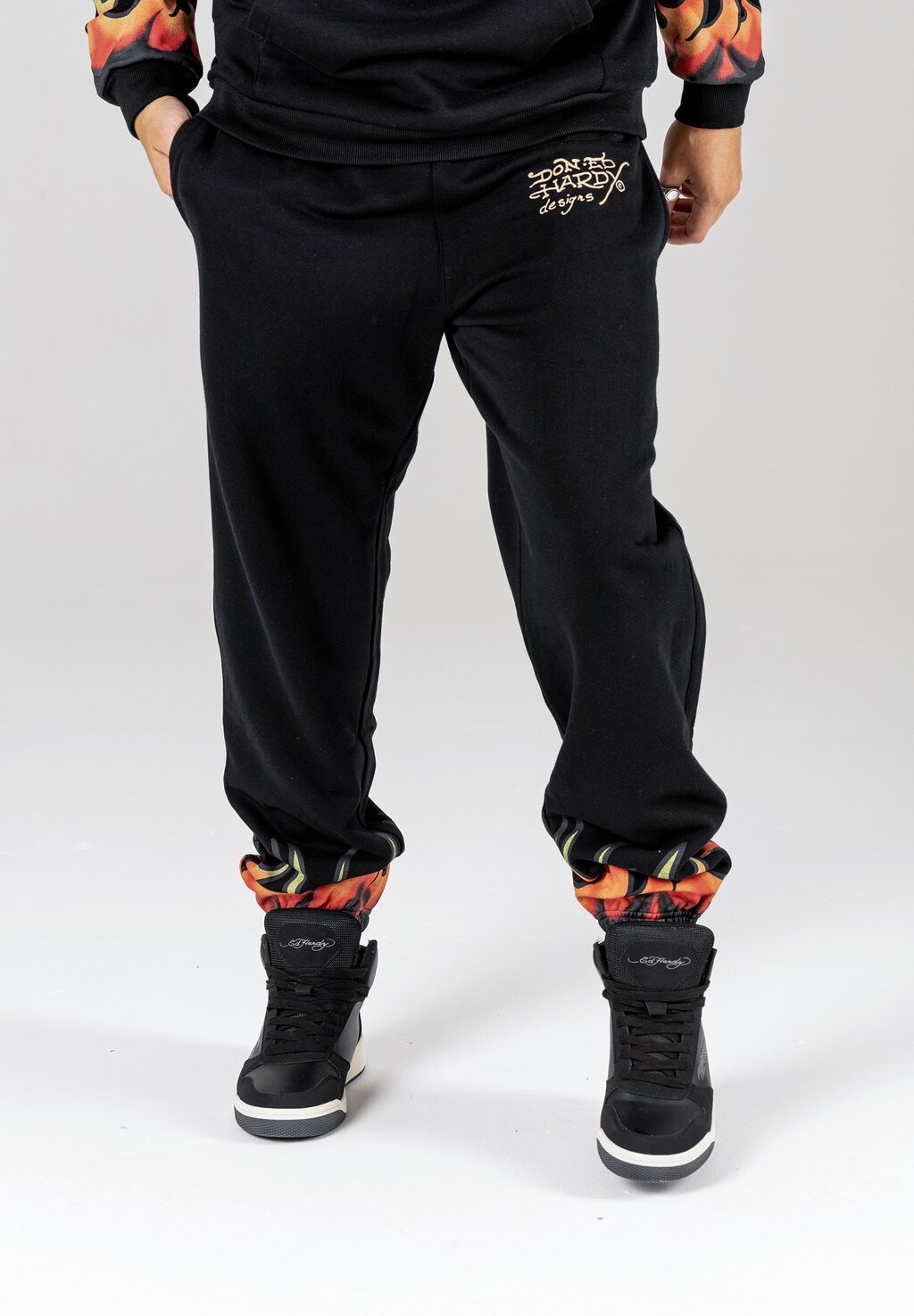 

Спортивные брюки Lightning-Fire Ed Hardy, черный