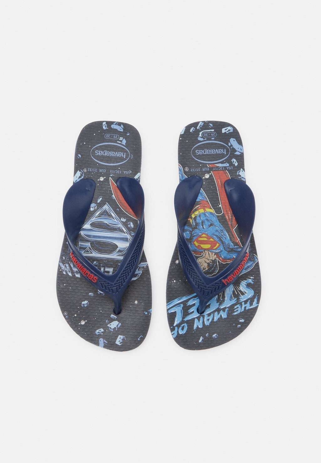 

Шлепанцы KIDS MAX HEROIS Havaianas, цвет navy blue/ruby red