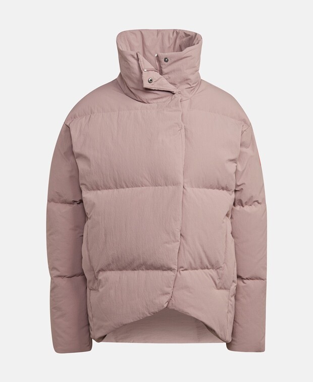 

Пуховик adidas, античный розовый