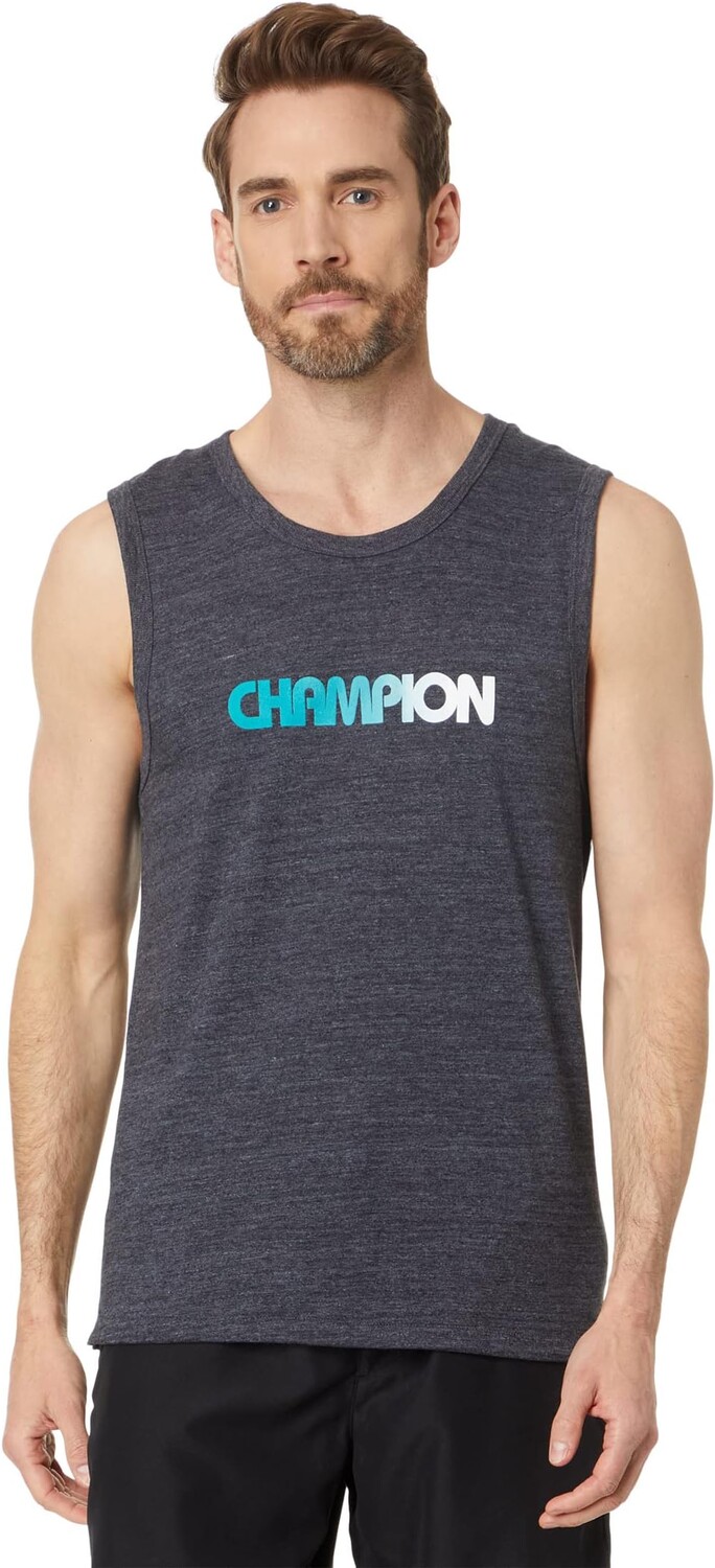 

Топ Graphic Powerblend Tank Champion, цвет Ebony Heather
