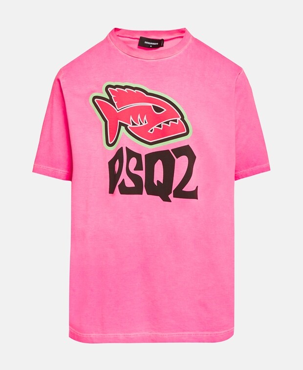 

Футболка Dsquared2, розовый