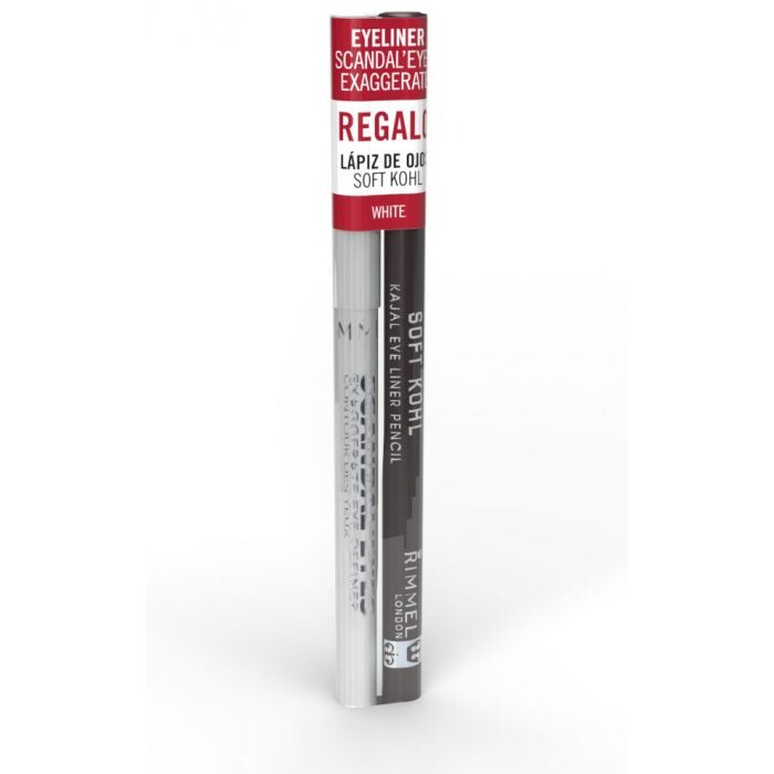 

Набор косметики Scandaleyes Delineador de Ojos+ Soft Khol 2x1 Rimmel, White + Brown