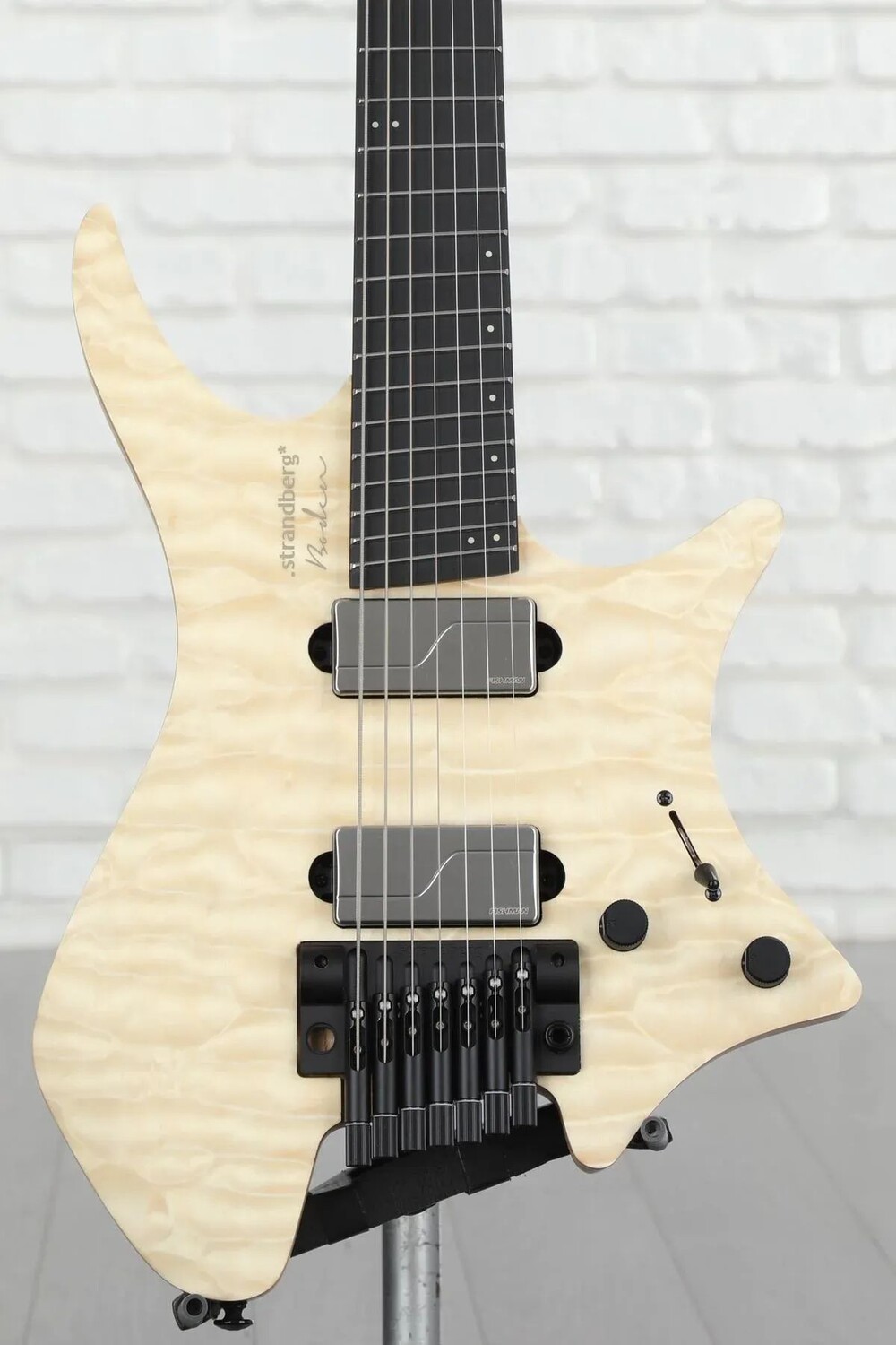 

Электрогитара Strandberg Boden Prog NX 7 - натуральный стеганый клен