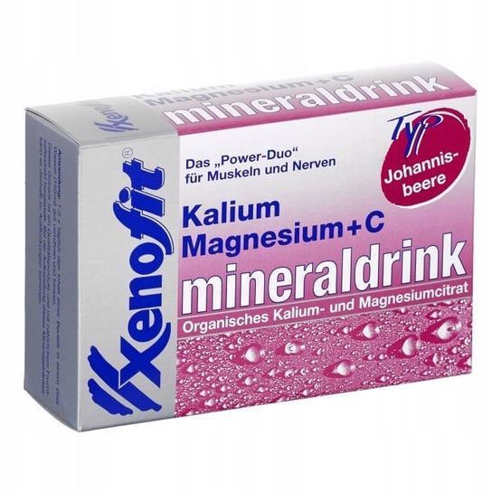 Калий Магний Витамин С - Калий Магний Xenofit 20 пакетиков, розовый