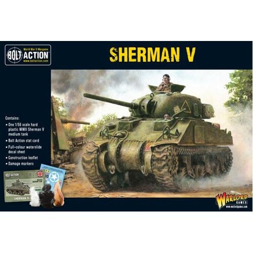 

Фигурки Bolt Action – Sherman V Warlord Games