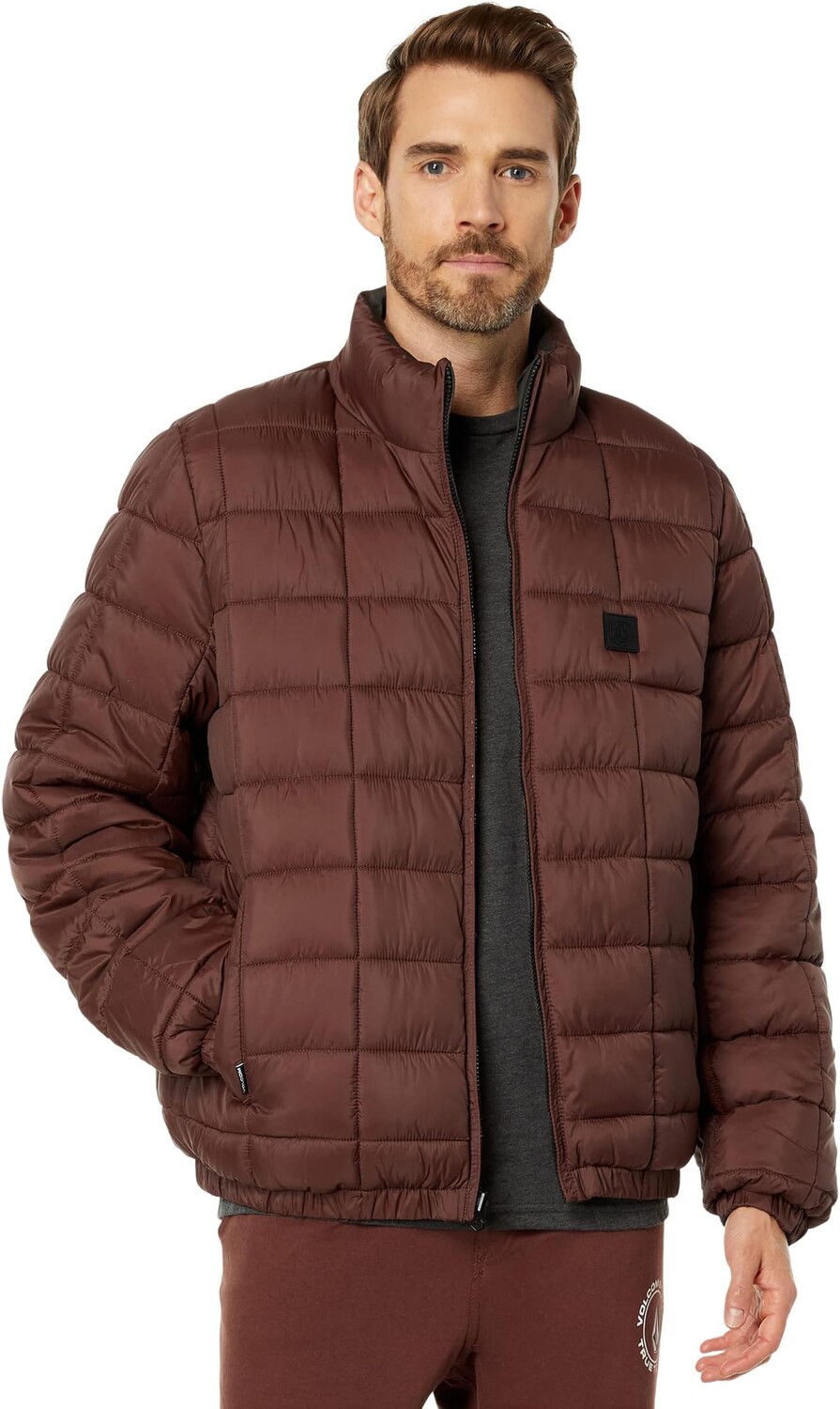 

Куртка Вальцерд Volcom, цвет Mahogany