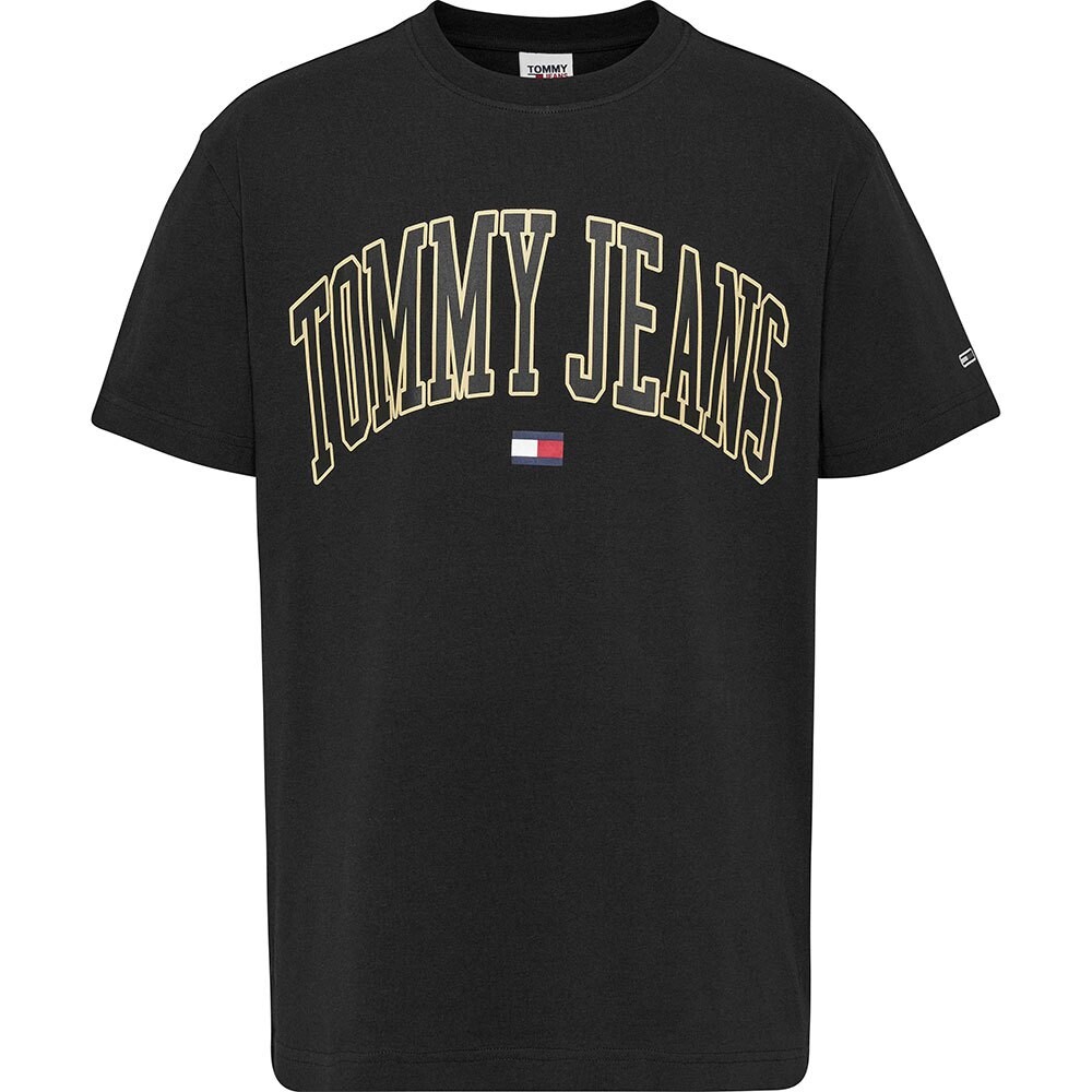 

Футболка с коротким рукавом Tommy Jeans Classic Gold Arch, черный