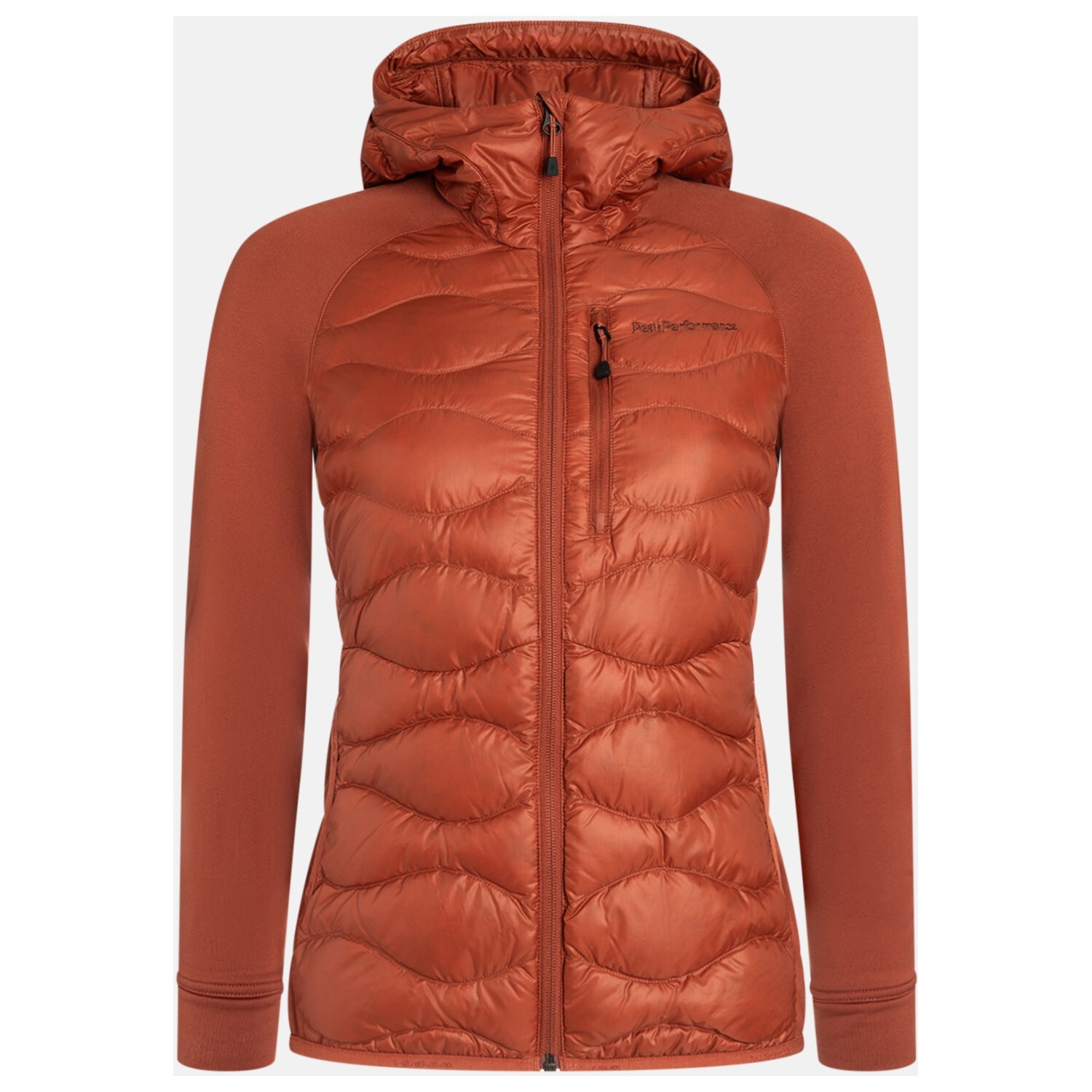 

Пуховик Peak Performance Women's Helium Down Hybrid Hood, цвет Spiced