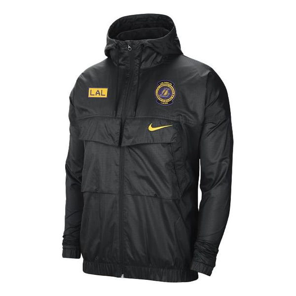 

Куртка Nike Los Angeles Lakers Hooded Jacket Black, черный