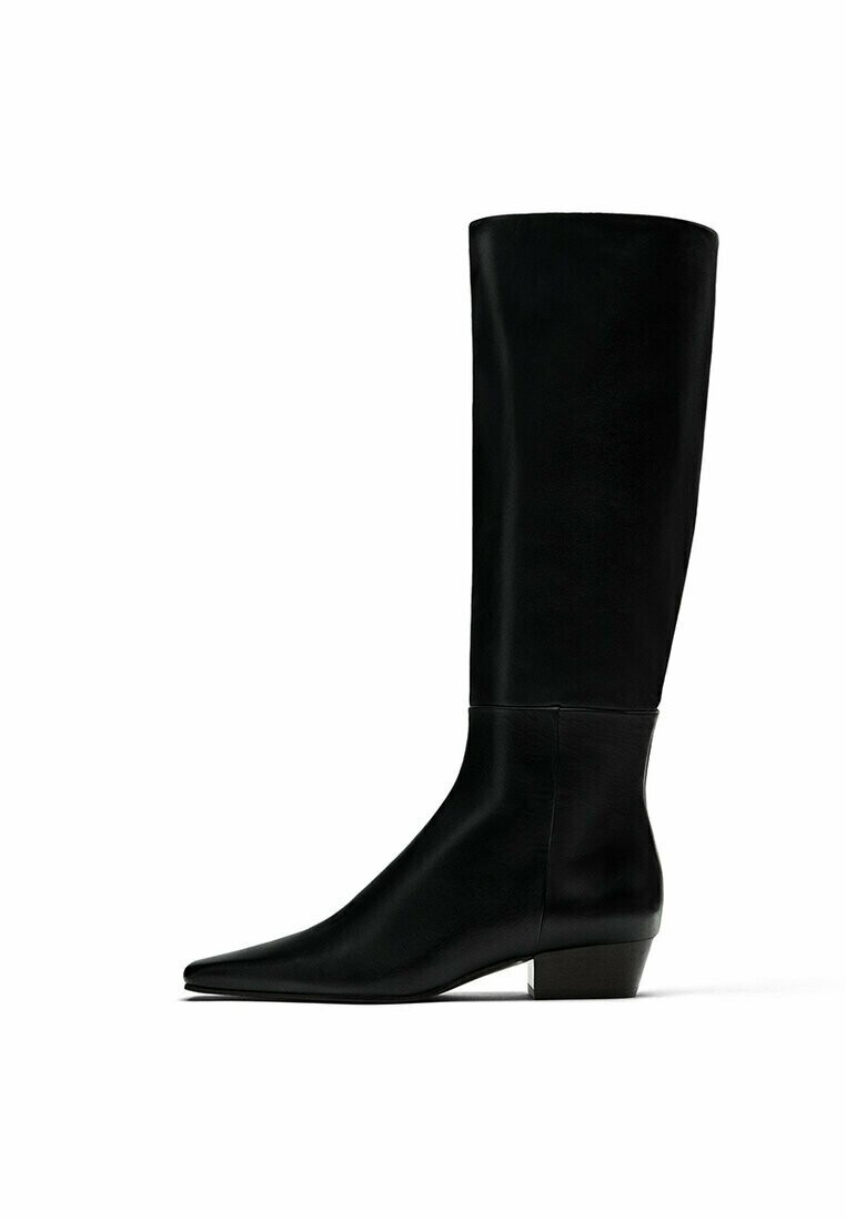 

Ботинки Massimo Dutti БОТИНКИ С КВАДРАТНЫМ НОСКОМ 11006350, цвет black