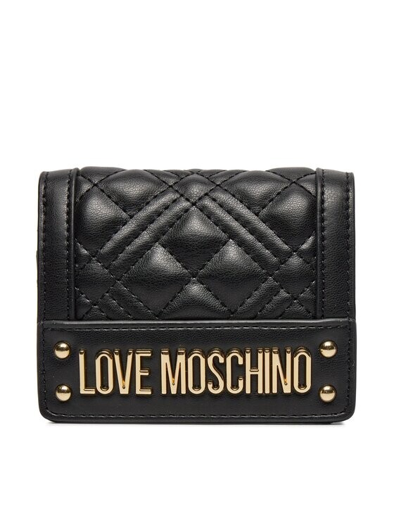 

Большой женский кошелек Love Moschino, черный
