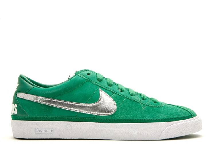 

Кроссовки Nike SUPREME X ZOOM BRUIN SB 'GREEN', зеленый