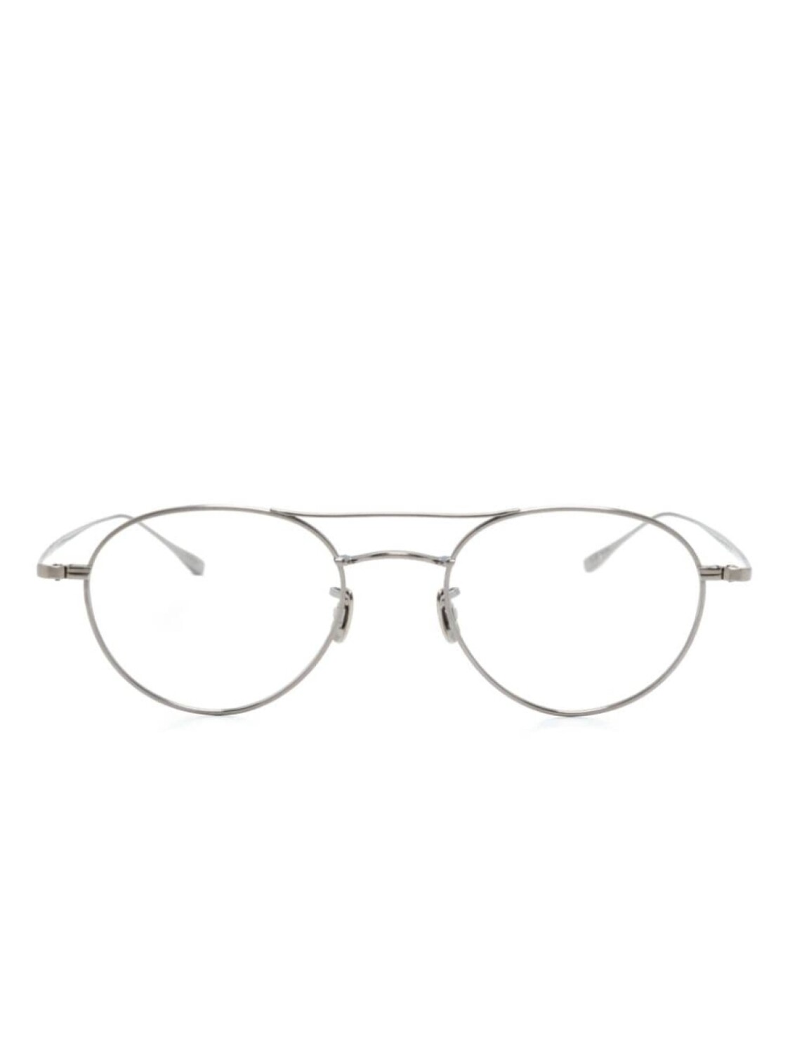 

Eyevan7285 очки 191 в круглой оправе, серебристый