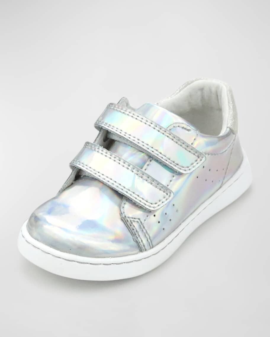 

Кожаные кроссовки Kenzie для девочек, для малышей/малышей/детей L'Amour Shoes