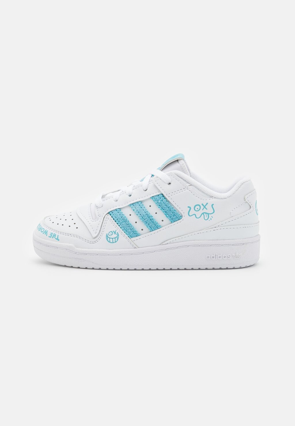 

Полукеды Forum Unisex adidas Originals, цвет footwear white